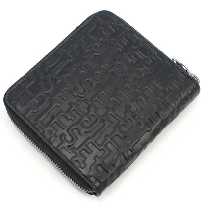 ディーゼル ラウンドファスナー折財布 メンズ レザー X09337 ブラック 財布 DIEX09337011