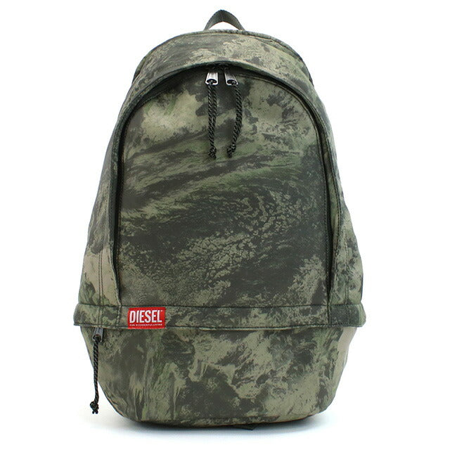 ディーゼル リュック メンズ ブランド DIESEL X09371 グリーン系 グレー系 バッグ DIEX09371021