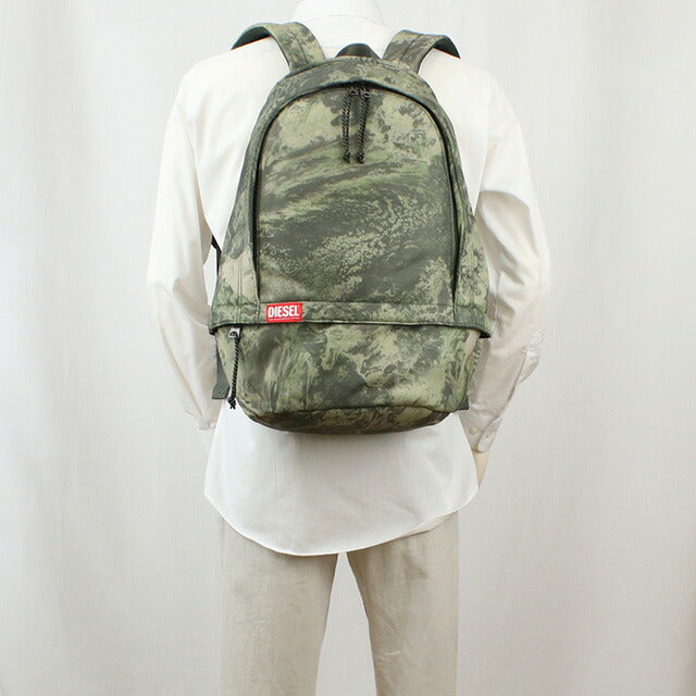 ディーゼル リュック メンズ ブランド DIESEL X09371 グリーン系