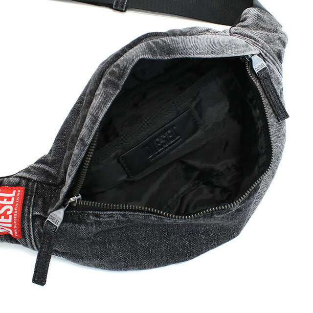 DIESEL X09379 デニム　ポシェット　ボディバッグ ディーゼル ボディバッグ ユニセックス ブランド DIESEL X09379