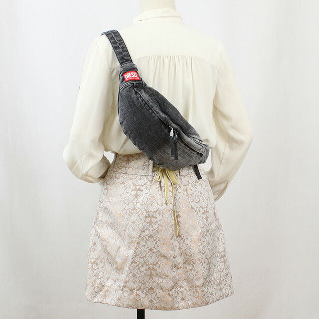 ディーゼル ボディバッグ ユニセックス ブランド DIESEL X09379 グレー系 バッグ DIEX09379011