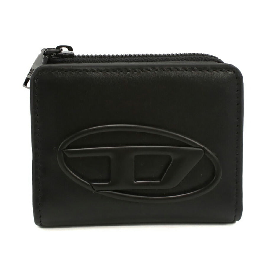 新品未使用 DIESEL ディーゼル カード コインケース ブラック レザー メンズ カードケース レザー（コインケース）｜DIESEL