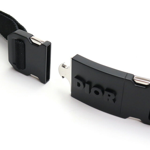 ディオール ベルト メンズ ブランド Christian Dior ナイロン イタリア 4354PV ブラック 小物 選べるモデル DIO4354PVB