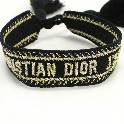 ディオール ブレスレット レディース ブランド Christian Dior イタリア B0961 ブラック ホワイト系 アクセサリー DIOB0961021