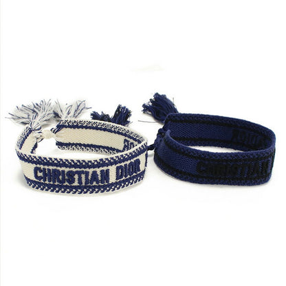 ディオール ブレスレット レディース ブランド Christian Dior イタリア B0961 BLU ブルー系 ホワイト系 アクセサリー DIOB0961051