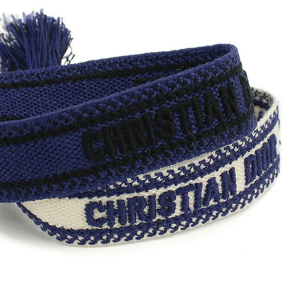 ディオール ブレスレット レディース ブランド Christian Dior イタリア B0961 BLU ブルー系 ホワイト系 アクセサリー DIOB0961051