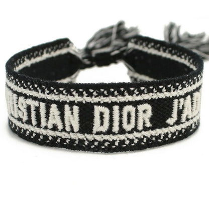 ディオール ブレスレット レディース ブランド Christian Dior イタリア B0961 ブラック ホワイト系 アクセサリー DIOB0961081
