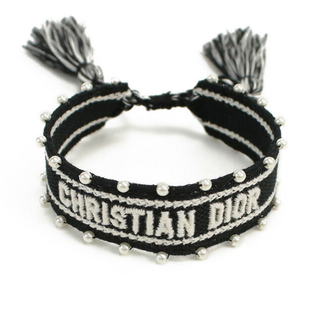 ディオール ブレスレット レディース ブランド Christian Dior イタリア B2260 NERO ブラック アクセサリー DIOB2260011
