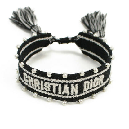 ディオール ブレスレット レディース ブランド Christian Dior イタリア B2260 NERO ブラック アクセサリー DIOB2260011