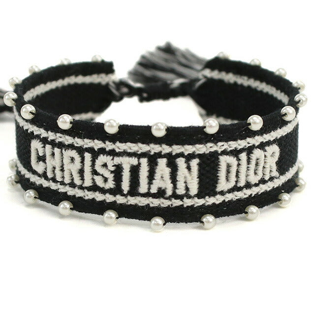 ディオール ブレスレット レディース ブランド Christian Dior イタリア B2260 NERO ブラック アクセサリー DIOB2260011