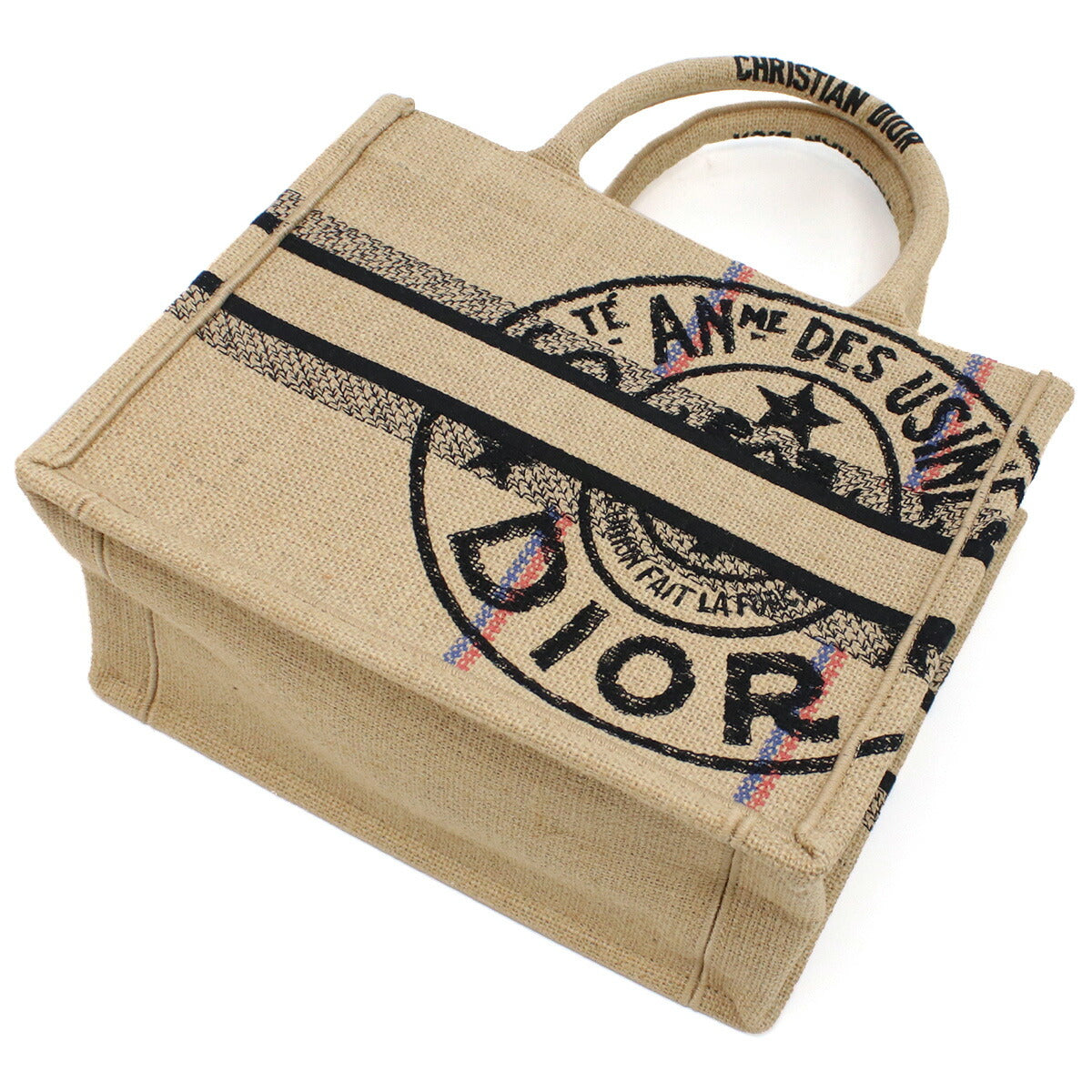 ディオール トートバッグ レディース キャンバス イタリア M1265