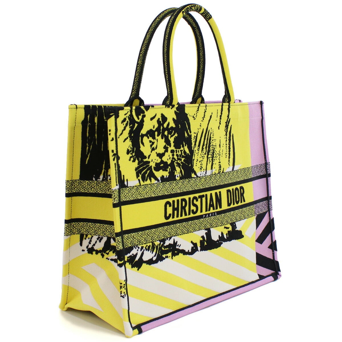 CHRISTIAN DIOR マルチカラートートバッグ ディオール トートバッグ レディース キャンバス イタリア M1286