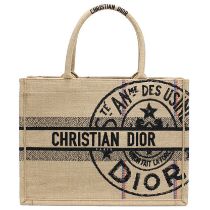 ディオール トートバッグ レディース キャンバス イタリア M1296 ベージュ系 マルチカラー バッグ DIOM1296031