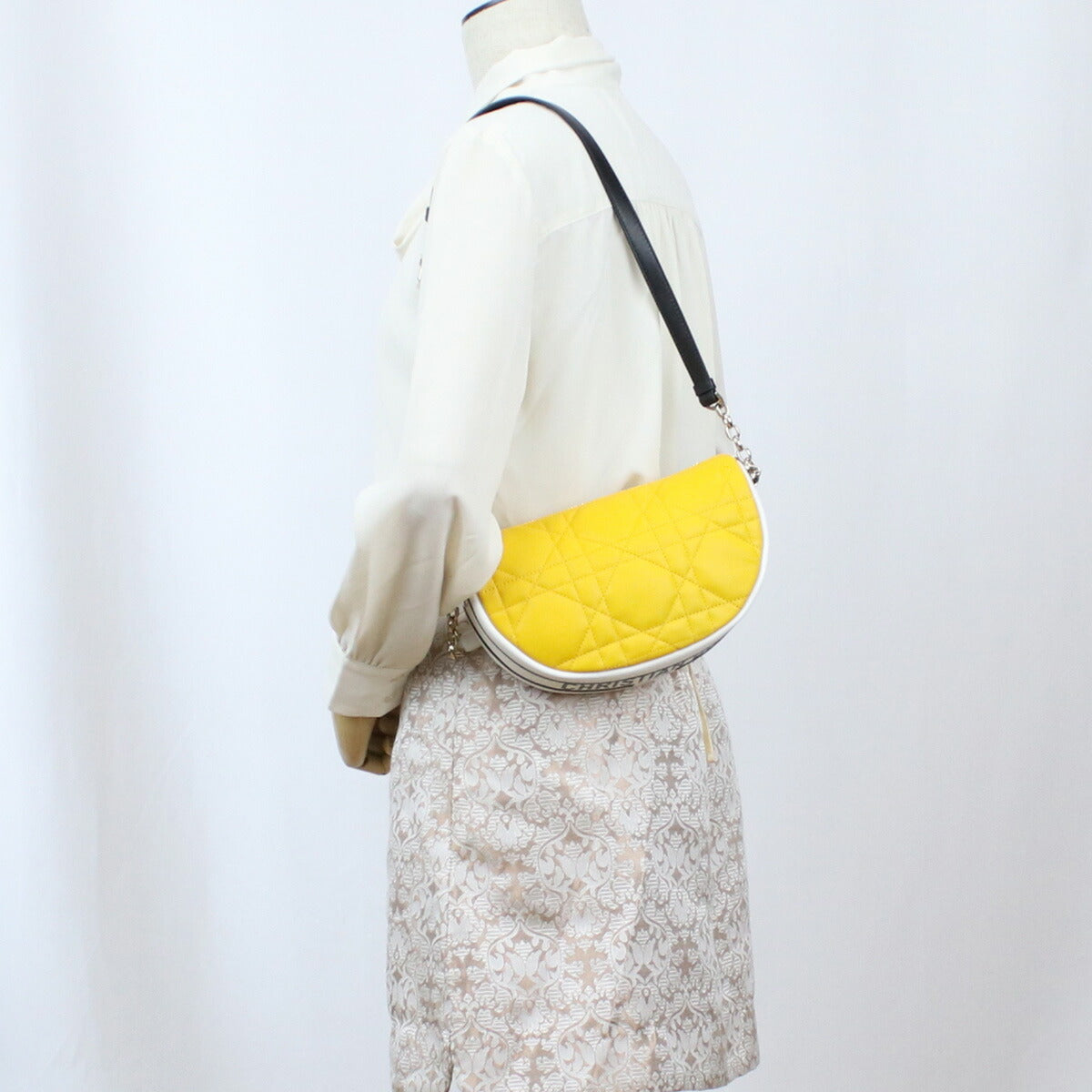 ディオール セミショルダー レディース ラムスキン イタリア M7200 イエロー系 マルチカラー バッグ DIOM7200011