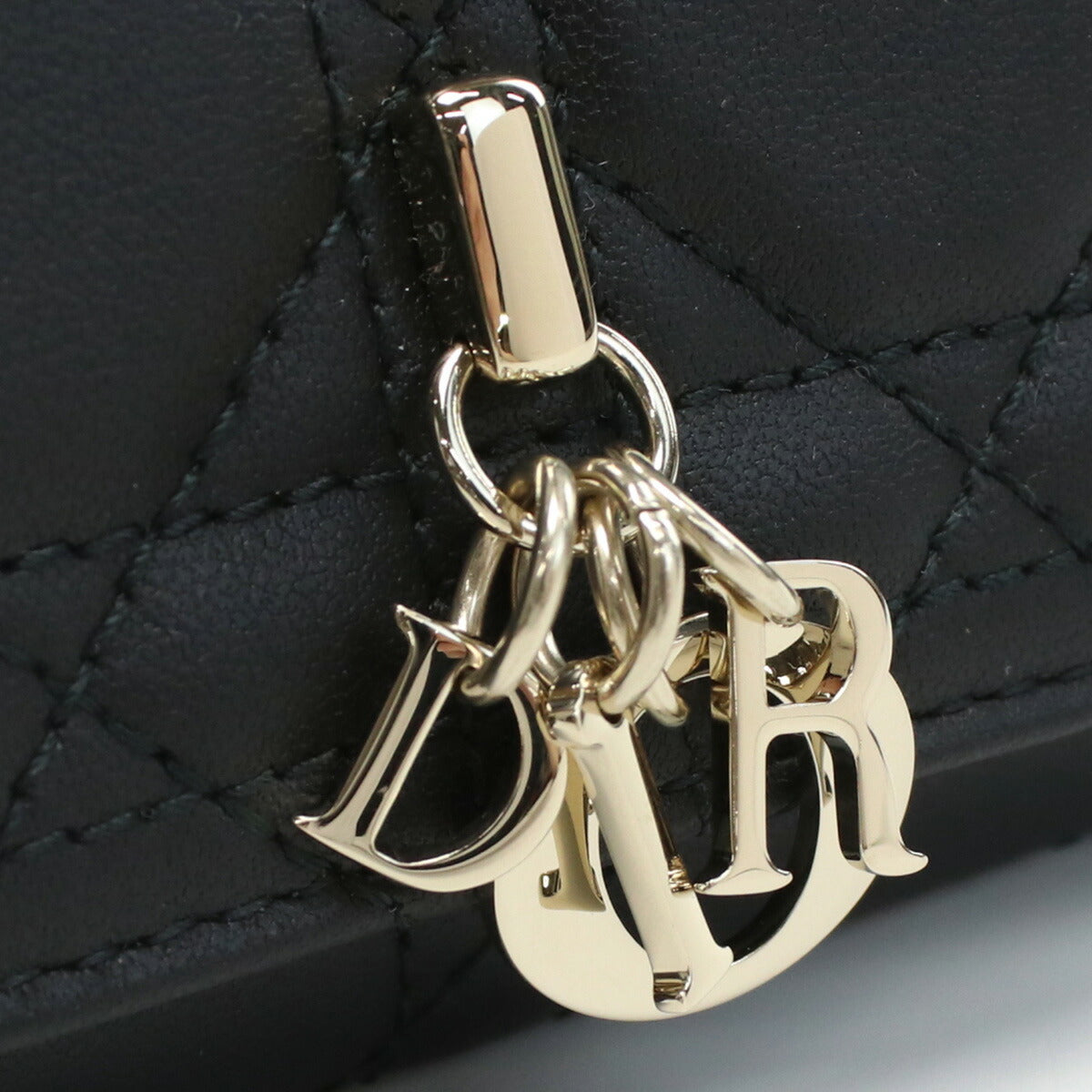 ディオール 4連キーケース メンズ ラムスキン イタリア S0983 ブラック 小物 DIOS0983011