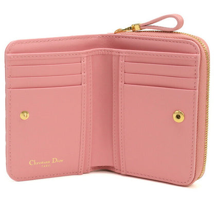 ディオール 二折財布小銭入付き レディース ブランド Christian Dior イタリア S5032 ピンク系 財布 DIOS5032031
