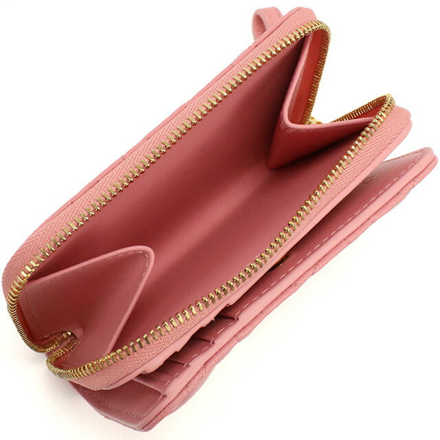 ディオール 二折財布小銭入付き レディース ブランド Christian Dior イタリア S5032 ピンク系 財布 DIOS5032031