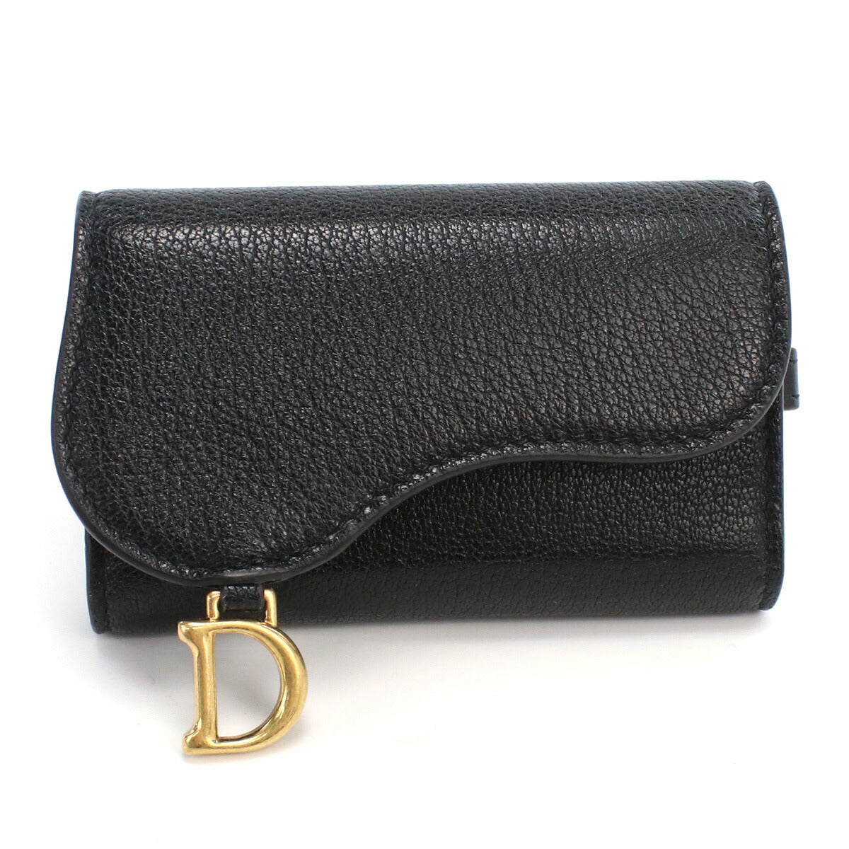 ディオール 4連キーケース レディース ゴートスキン イタリア S5695 ブラック 小物 DIOS5695011