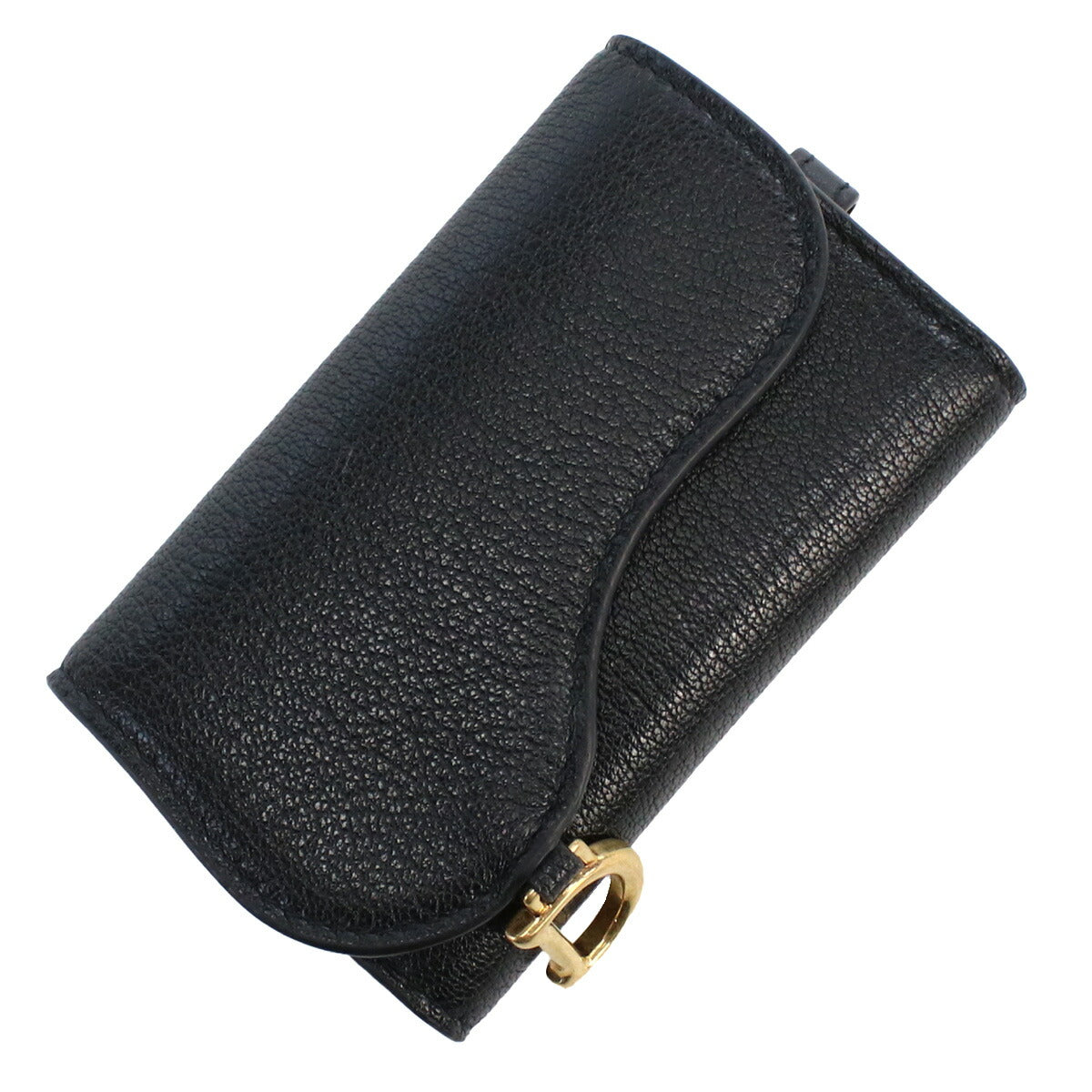 ディオール 4連キーケース レディース ゴートスキン イタリア S5695 ブラック 小物 DIOS5695011