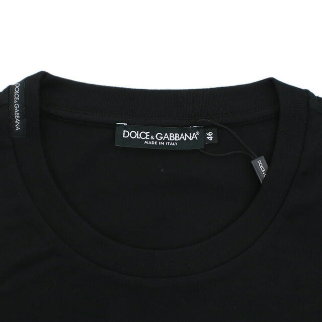 ドルチェ&amp;ガッバーナ Tシャツ メンズ ブランド コットン100% イタリア G8PD7Z ブラック ファッション 選べるモデル DOLG8PD7ZA