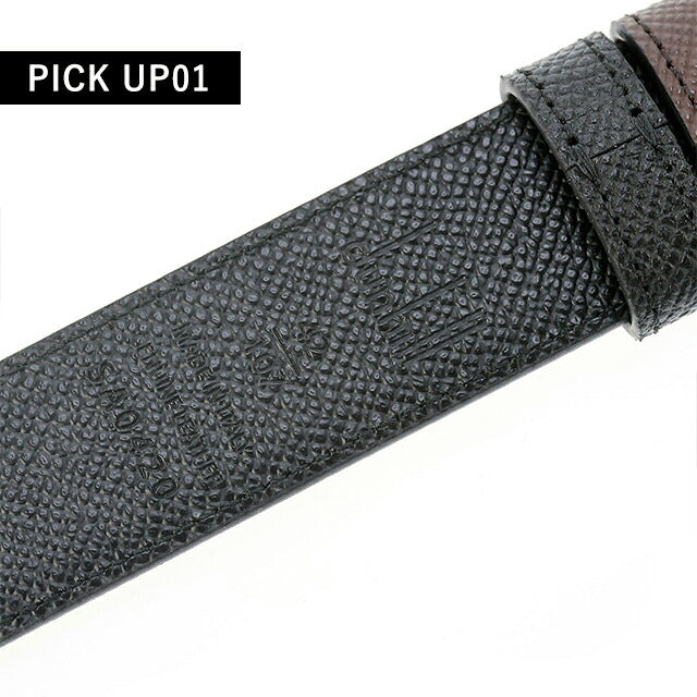 ダンヒル ベルト メンズ ブランド dunhill 30MM TONGUE RND RT BELT SMT/G BROWN 42 ビジネス リバーシブル DU26R4T03AA20142 DU26R4T03AA20142