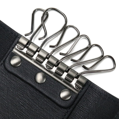 ダンヒル 6連キーケース メンズ レザー タイ 19F2F50SG BLACK ブラック 小物 DUN19F2F50SG011