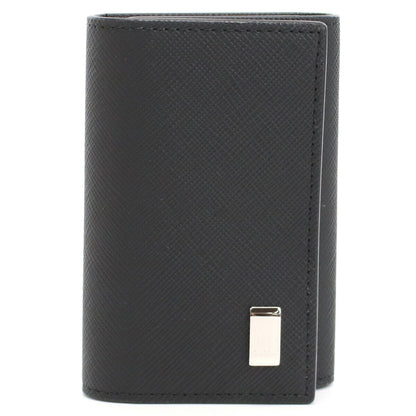 ダンヒル 6連キーケース メンズ カタオシ レザー タイ 22R2P14PS BLACK ブラック 小物 DUN22R2P14PS011