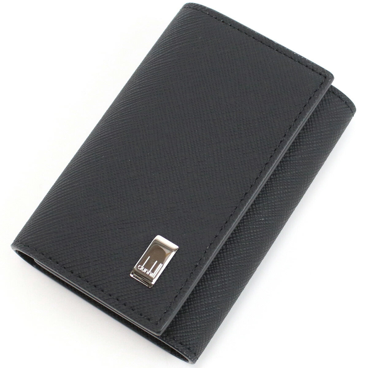 ダンヒル 6連キーケース メンズ カタオシ レザー タイ 22R2P14PS BLACK ブラック 小物 DUN22R2P14PS011