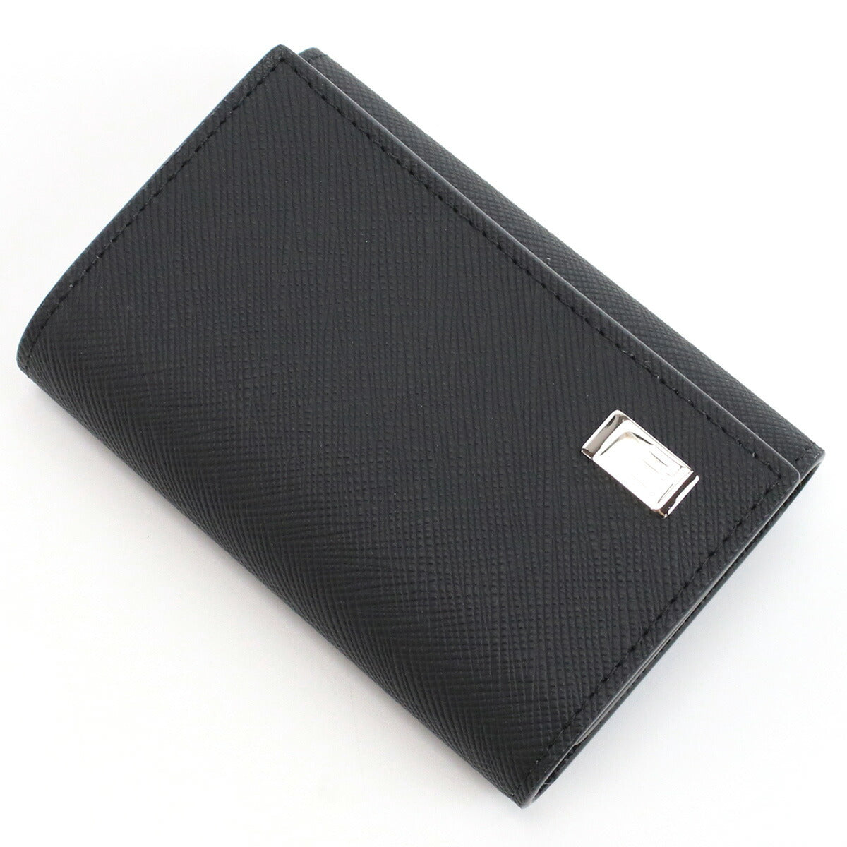 ダンヒル 6連キーケース メンズ カタオシ レザー タイ 22R2P14PS BLACK ブラック 小物 DUN22R2P14PS011