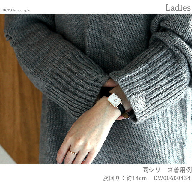 Daniel Wellington 腕時計 レディース QUADRO 26 DW00100597 ダニエルウェリントン クオーツ 腕時計 ブランド レディース