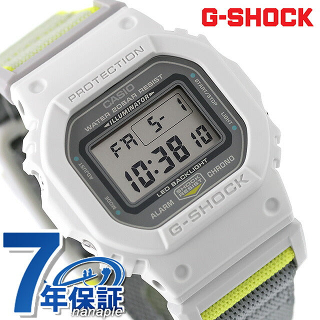 DW-5600MNC-7A8DR | Casio G-Shock 5600 NEW CLOTH BAND Series Quartz Battery Operated