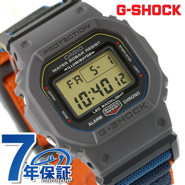 DW-5600MNC-8A2DR | Casio G-Shock 5600 NEW CLOTH BAND Series Quartz Battery Operated