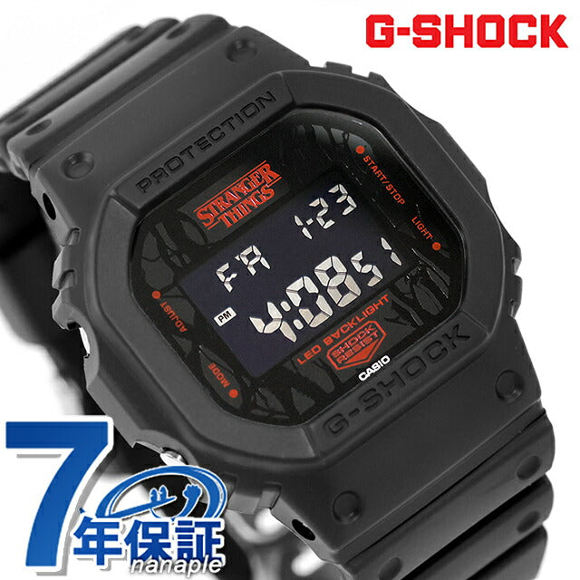DW-5600STT-1DR ｜ カシオ Gショック 5600 デジタル 5600シリーズ Stranger Thingsコラボレーションモデル クォーツ 電池式