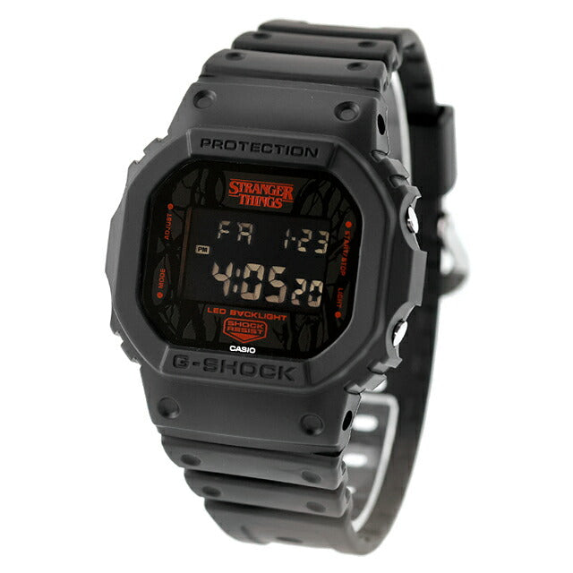 DW-5600STT-1DR ｜ カシオ Gショック 5600 デジタル 5600シリーズ Stranger Thingsコラボレーションモデル クォーツ 電池式