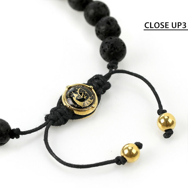 ディーゼル ブレスレット DIESEL ステンレススチール ユニセックス メンズ レディース DX1069710 ブラック アクセサリー 記念品 プレゼント ギフト DX1069710