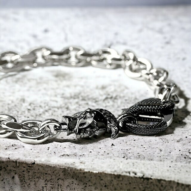 ディーゼル ブレスレット メンズ レディース ブランド ステンレススチール DX1146040 シルバー アクセサリー DX1146040