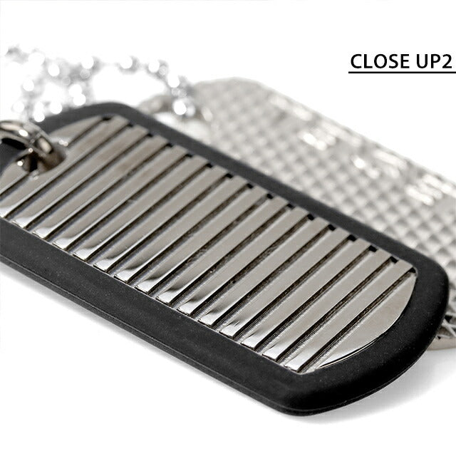 ディーゼル ネックレス メンズ レディース ブランド DIESEL ドッグタグ ダブルプレート ベネチアン カニカン DX1314040 アクセサリー DX1314040