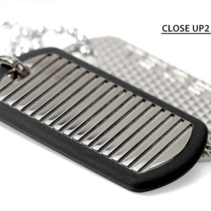 ディーゼル ネックレス メンズ レディース ブランド DIESEL ドッグタグ ダブルプレート ベネチアン カニカン DX1314040 アクセサリー DX1314040