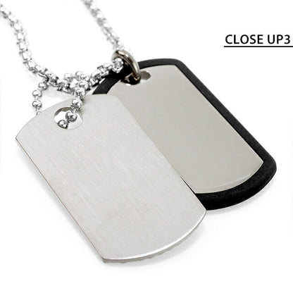 ディーゼル ネックレス メンズ レディース ブランド DIESEL ドッグタグ ダブルプレート ベネチアン カニカン DX1314040 アクセサリー DX1314040