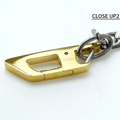 ディーゼル ブレスレット メンズ レディース ブランド チェーン ステンレススチール DX1338040 シルバー アクセサリー DX1338040