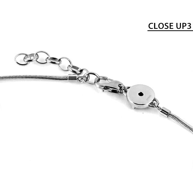 ディーゼル ネックレス メンズ レディース ブランド DIESEL ペンダント ロゴ シルバー アクセサリー DX1342040