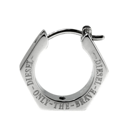 ディーゼル ピアス メンズ ブランド DIESEL フープ 片耳用 DX1345040 シルバー アクセサリー DX1345040