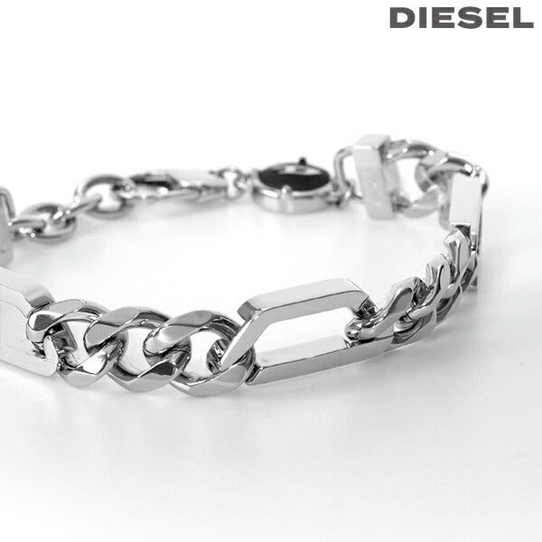 ディーゼル ブレスレット DIESEL ステンレススチール メンズ レディース DX1351040 シルバー アクセサリー DX1351040