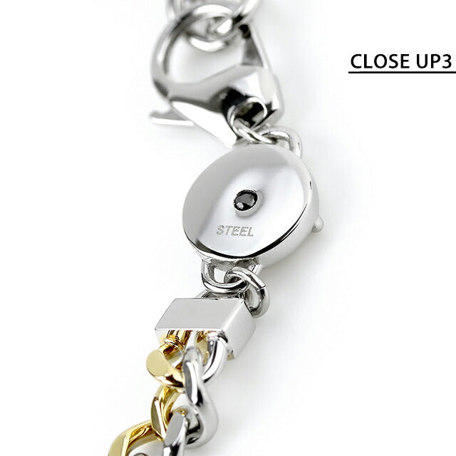 ディーゼル ブレスレット メンズ レディース ブランド ステンレススチール DX1354931 シルバー ゴールド アクセサリー DX1354931