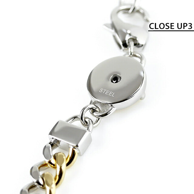 ディーゼル ネックレス メンズ レディース ブランド ステンレススチール DX1355931 シルバー ゴールド アクセサリー DX1355931