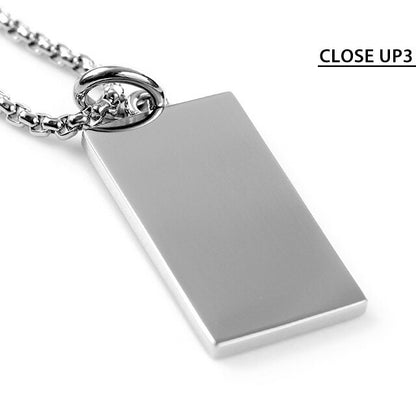 ディーゼル ネックレス DIESEL ペンダント ステンレススチール ドッグタグ メンズ レディース DX1368040 シルバー レッド アクセサリー 記念品 ギフト DX1368040