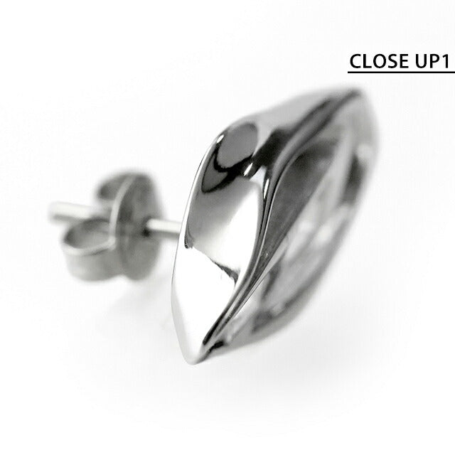 Diesel earrings for men and women brand DIESEL logo stud for one ear silver accessory DX1411040