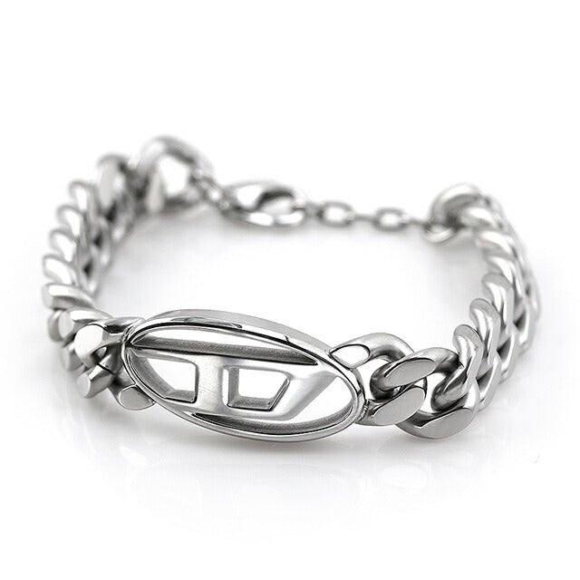 ディーゼル ブレスレット メンズ ブランド ステンレススチール DX1432040 シルバー アクセサリー DX1432040