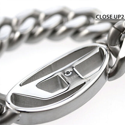 ディーゼル ブレスレット メンズ ブランド ステンレススチール DX1432040 シルバー アクセサリー DX1432040