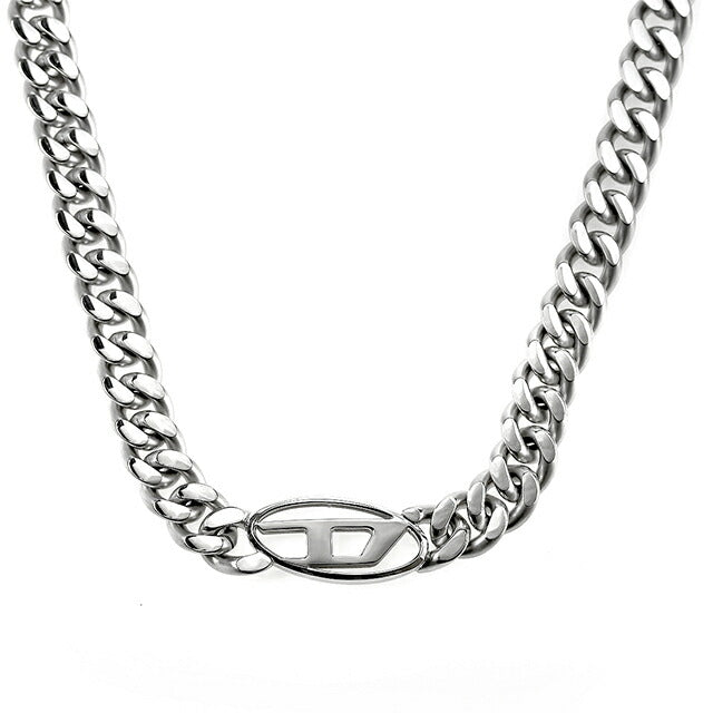 ディーゼル ネックレス メンズ レディース ブランド ステンレススチール DX1433040 シルバー アクセサリー DX1433040